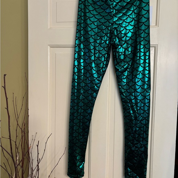 NWT Lotus Leggings Mermaid Leggings Size M - Picture 3 of 3